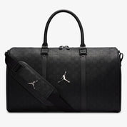 Jordan borsa borsone duffle bag JAM MONOGRAM DUFFLE BAG nero logo all over