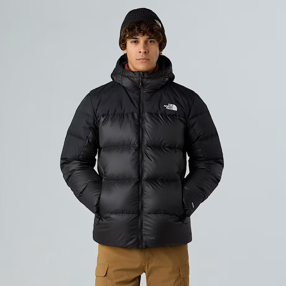 The North Face piumino giacca Diablo 2.0 con cappuccio uomo nero