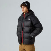 The North Face piumino giacca Diablo 2.0 con cappuccio uomo nero