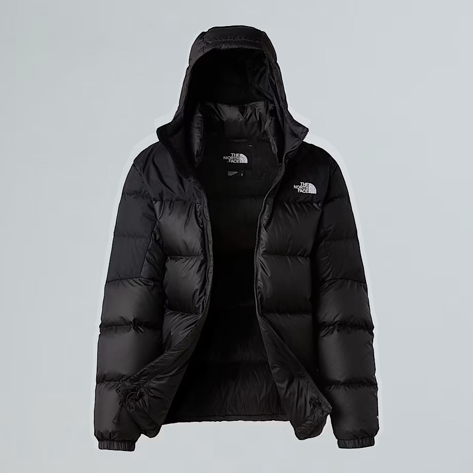 The North Face piumino giacca Diablo 2.0 con cappuccio uomo nero