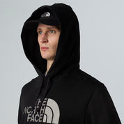 The North Face felpa con cappuccio Drew Peak uomo BIG LOGO nero