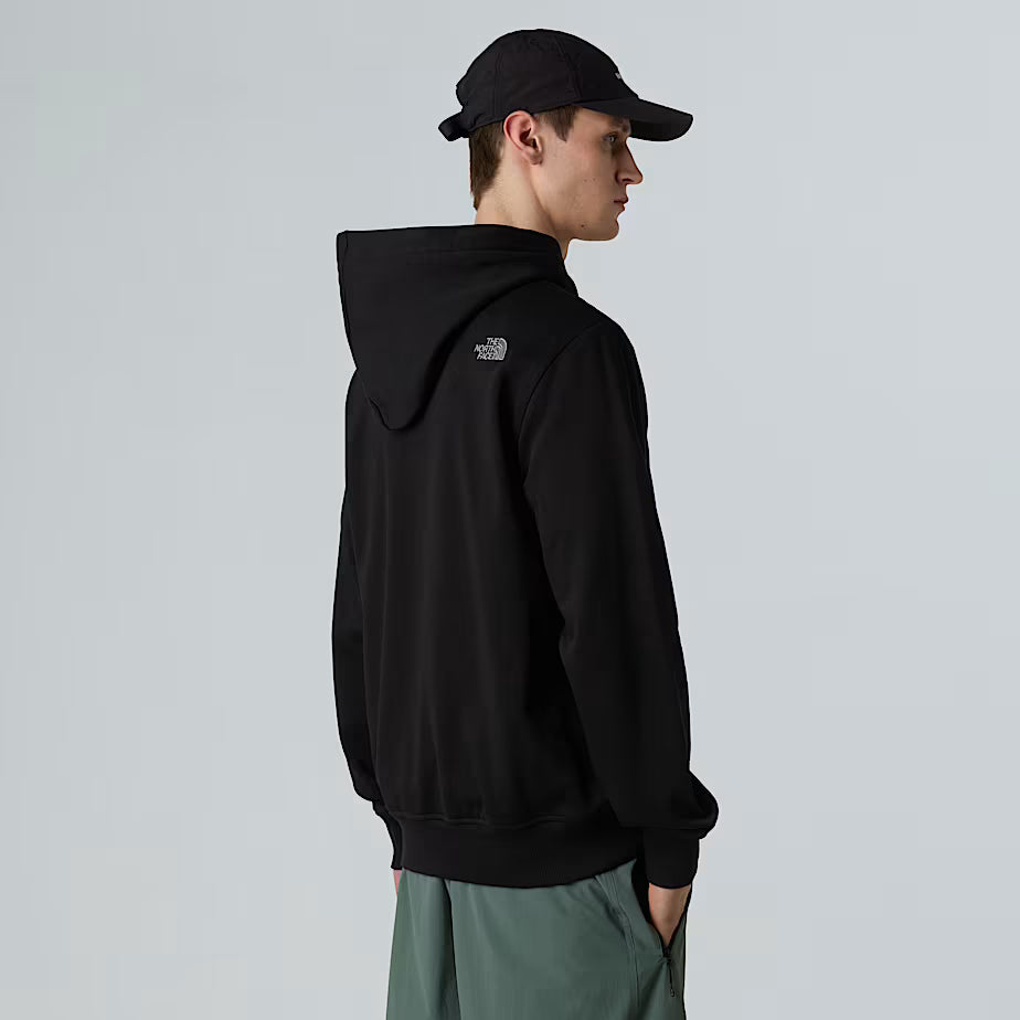 The North Face felpa con cappuccio Drew Peak uomo BIG LOGO nero