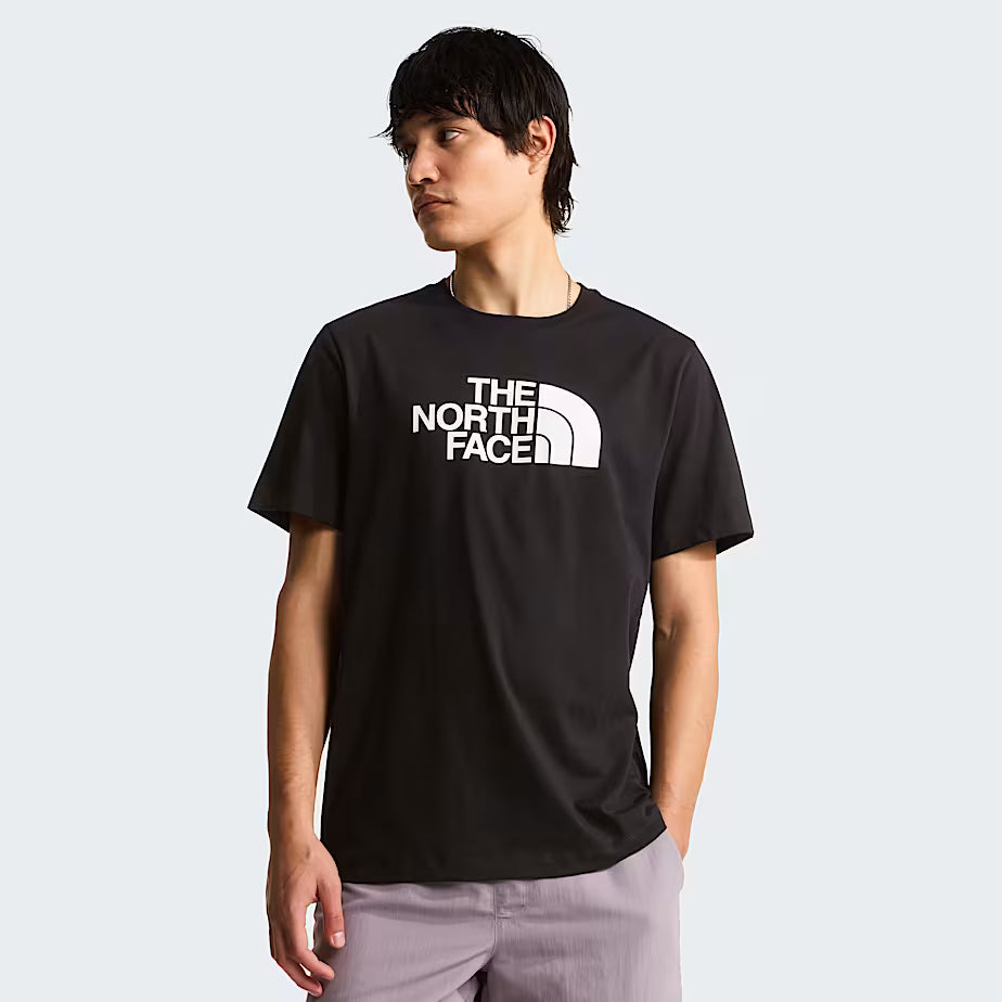 The North Face T-Shirt Evolution Half Dome Uomo Misto Cotone Nero Bianco
