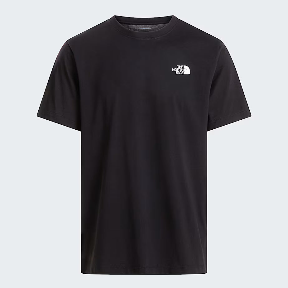 The North Face T-Shirt Evolution NSE Box Regular Fit Misto Cotone Nero Uomo