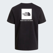 The North Face T-Shirt Evolution NSE Box Regular Fit Misto Cotone Nero Uomo