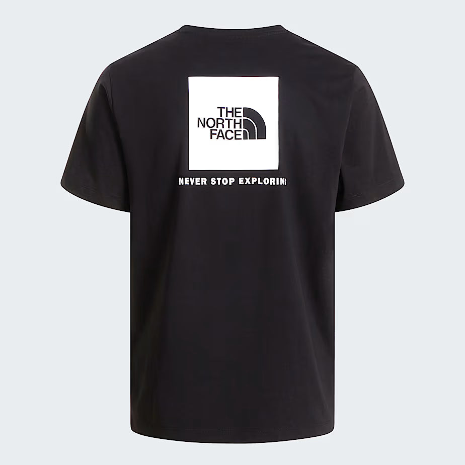 The North Face T-Shirt Evolution NSE Box Regular Fit Misto Cotone Nero Uomo