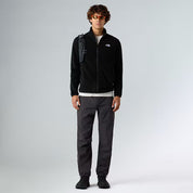 The North Face felpa Pile Glacier full zip uomo nero