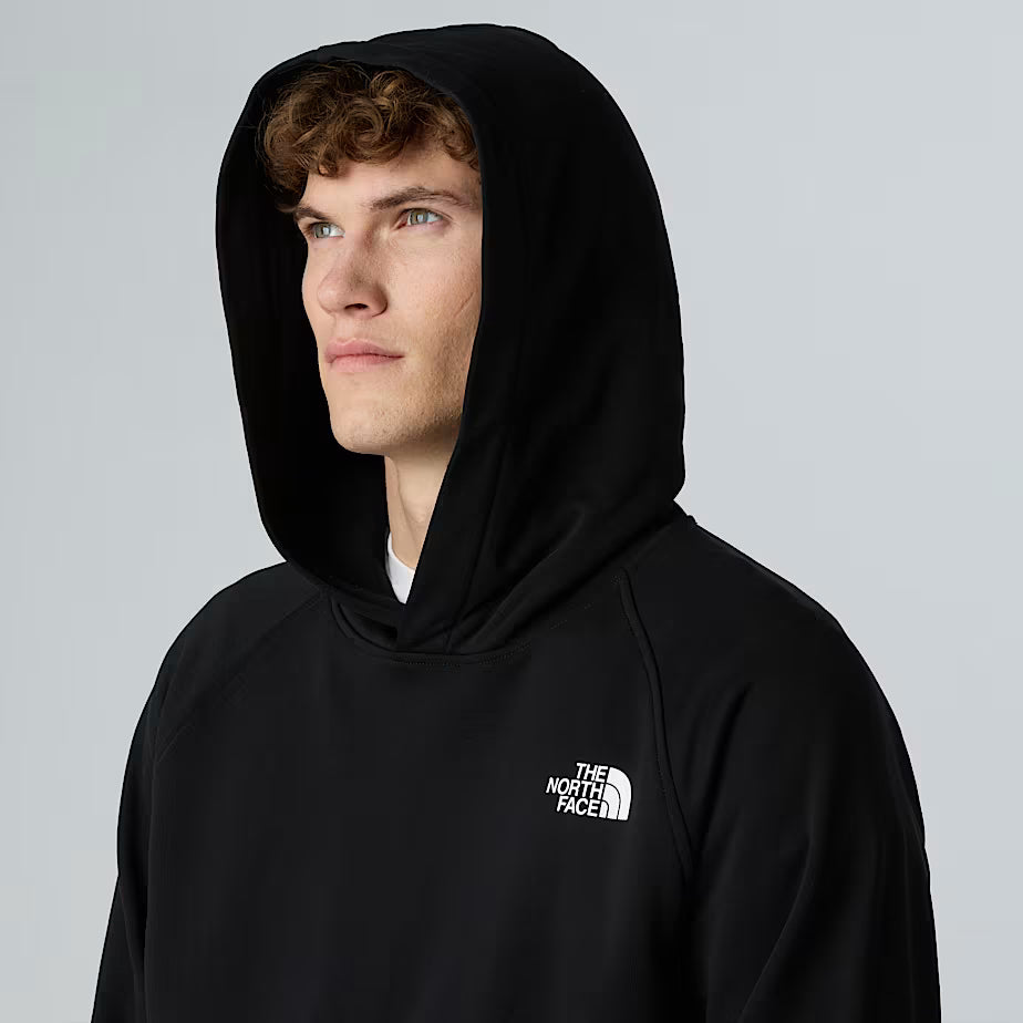 The North Face felpa con cappuccio Rglan NSE BOX nero