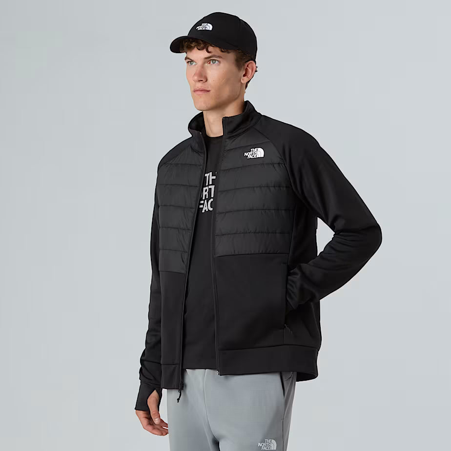 The North Face Giacca Antivento Reaxion 2.0 Hybrid full zip nero black