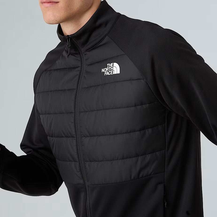 The North Face Giacca Antivento Reaxion 2.0 Hybrid full zip nero black