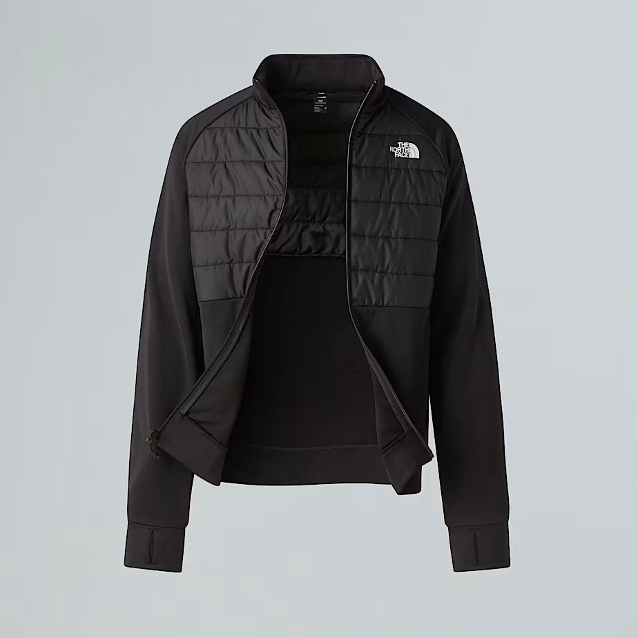 The North Face Giacca Antivento Reaxion 2.0 Hybrid full zip nero black