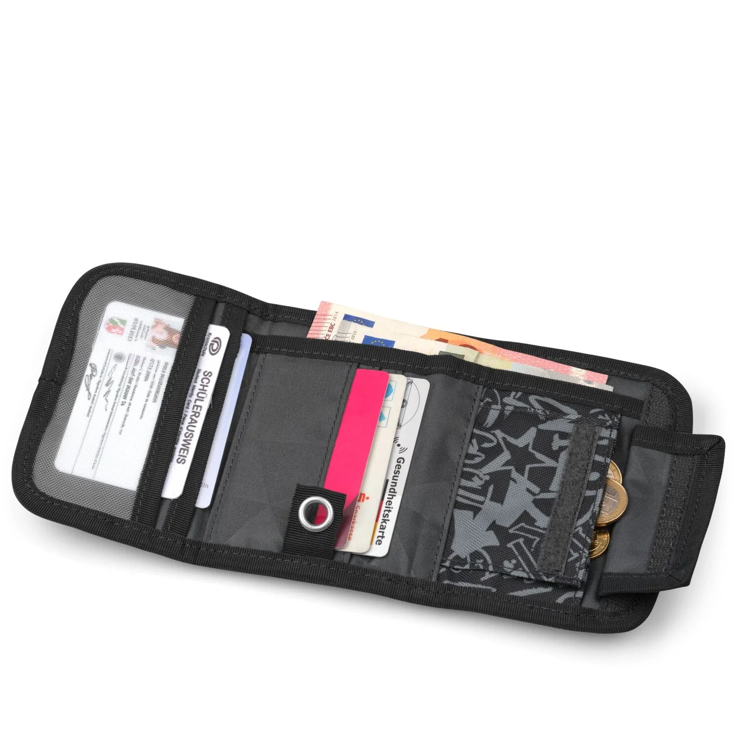 Satch Portafoglio 13x9x2 Cm Poliestere Riciclato Unisex Street Ink