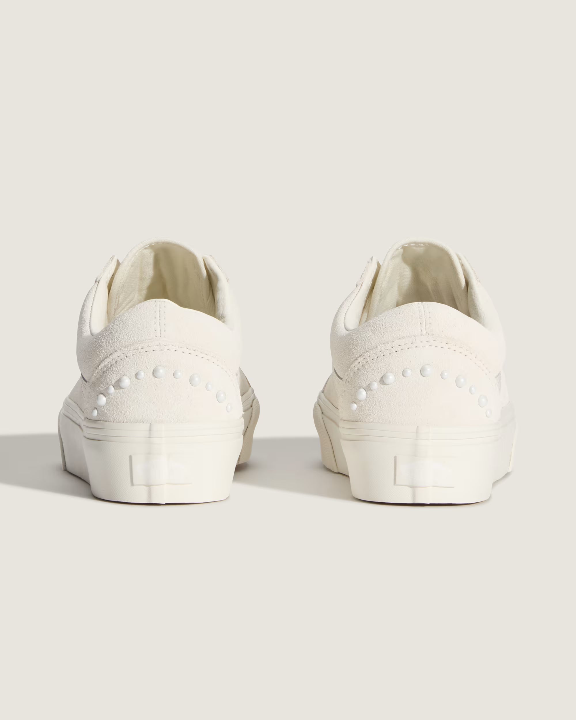 Vans Scarpe Basse Donna sneakers Old Skool Suola Platform Panna