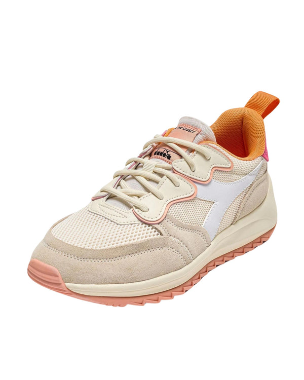 Diadora Sneaker Jolly Suede/Mesh Rosa-2