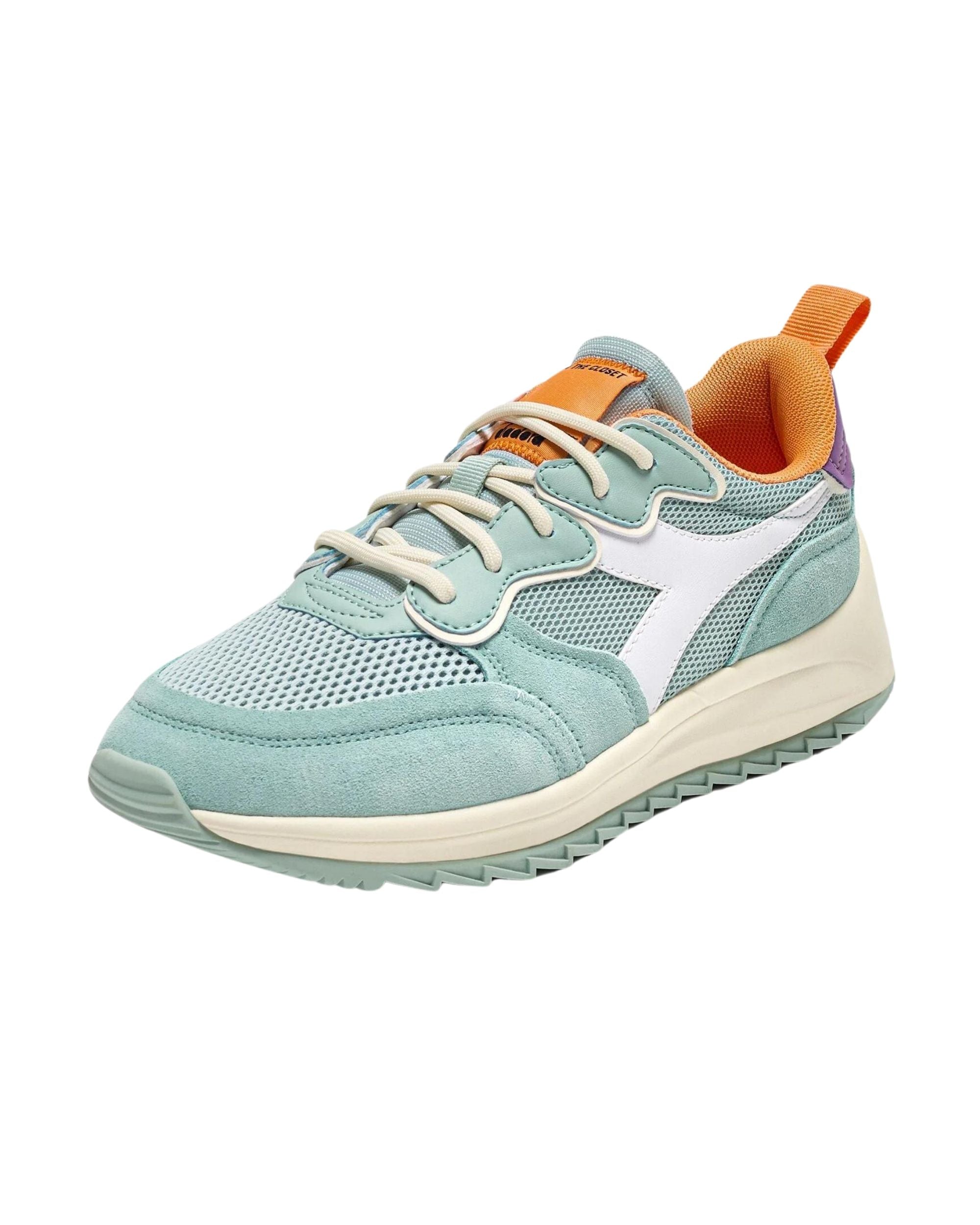 Diadora Jolly Suede/Mesh Light Blue Sneakers
