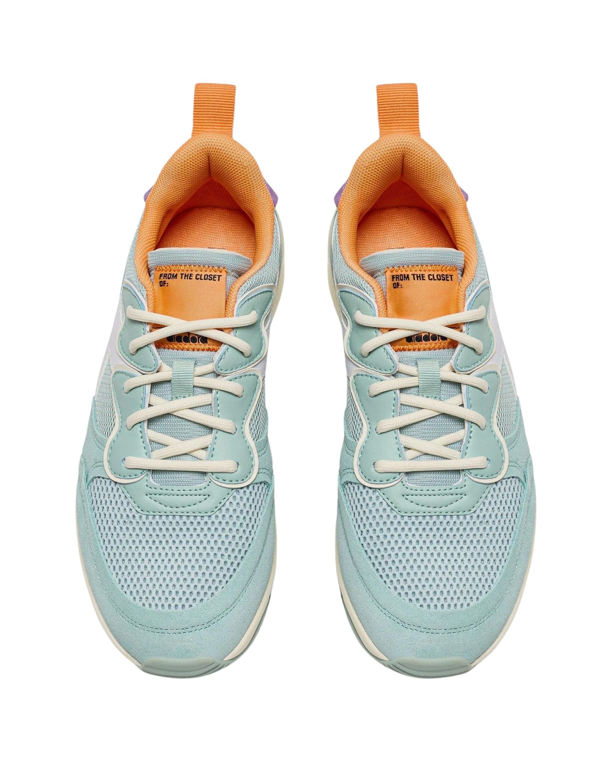 Diadora Jolly Suede/Mesh Light Blue Sneakers