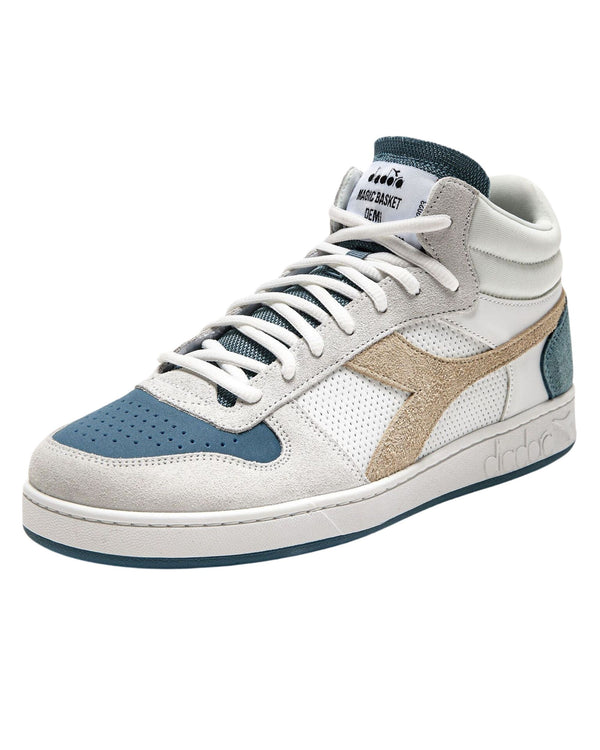 Diadora Sneaker Magic Basket Demi Neat Suede White-2