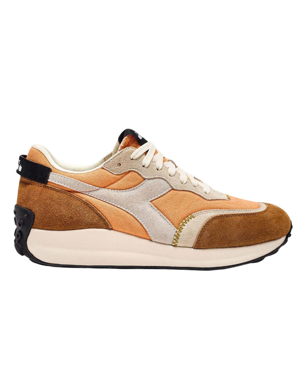 Diadora Running Race Suede SW Brown Suede Leather