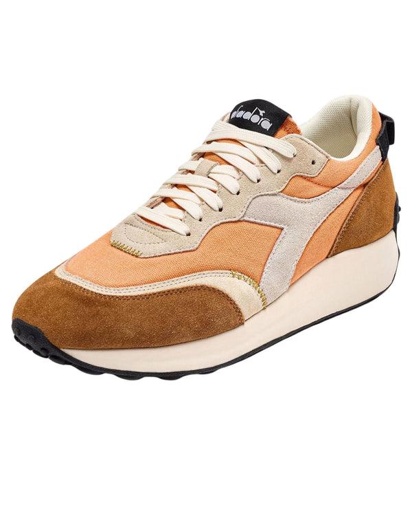 Diadora Running Race Suede SW Brown Suede Leather-2