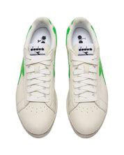 Diadora Sneaker Game L Low Fluo Waxed Pelle Bianco