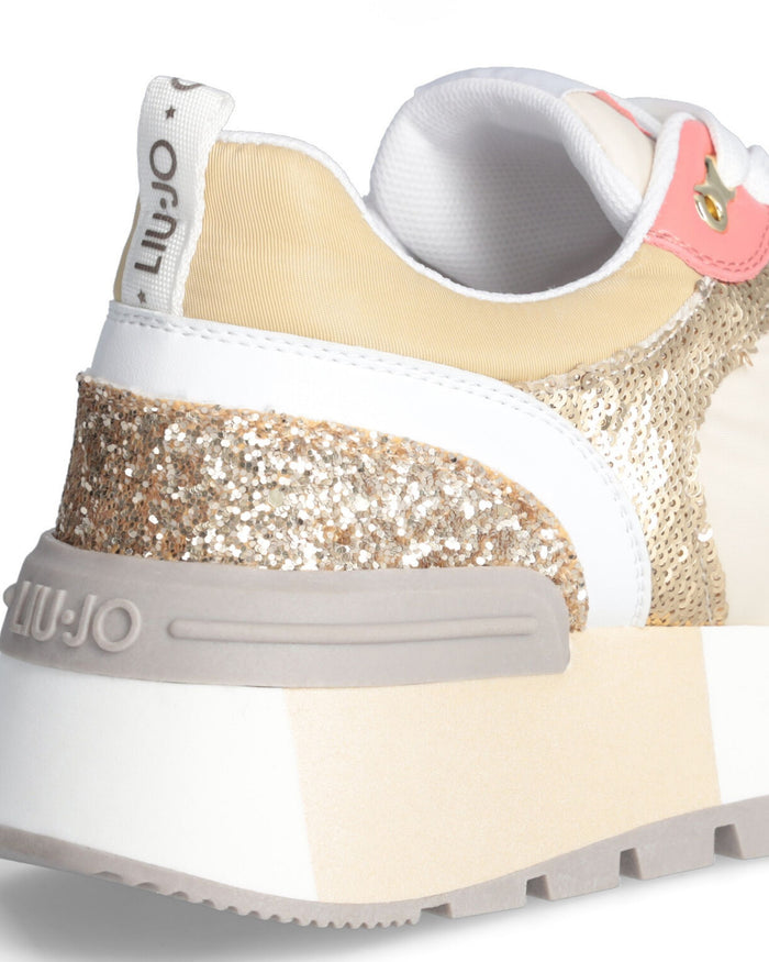 Liu Jo Sneakers Amazing 24 Misto Pelle Multicolore 5