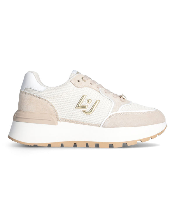 Liu Jo Sneakers Amazing 25 Misto Pelle Marrone