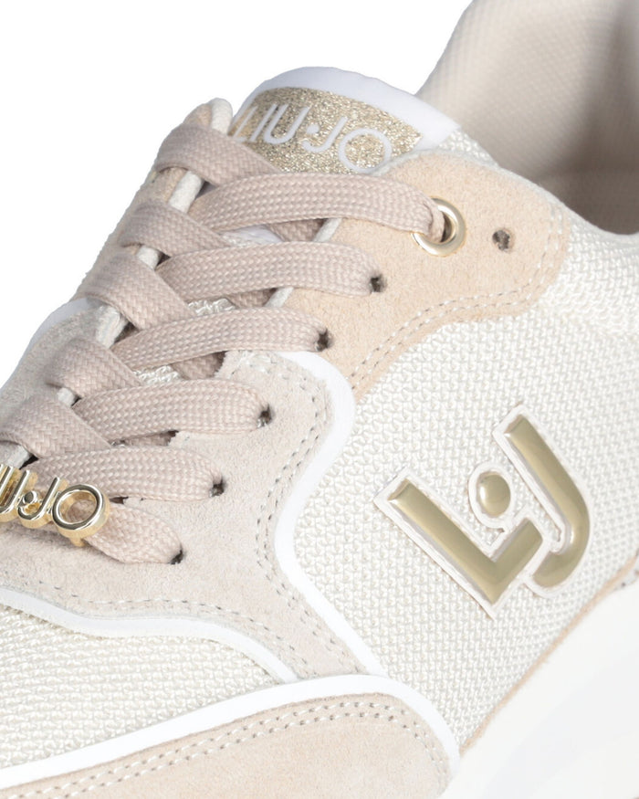 Liu Jo Sneakers Amazing 25 Misto Pelle Marrone 5