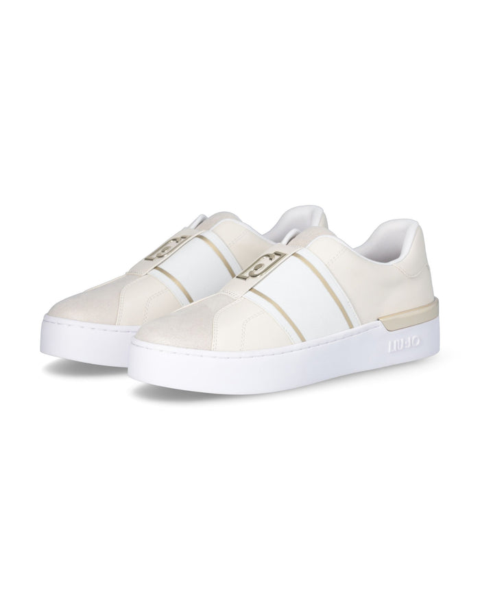 Liu Jo Sneakers Silvia Misto Pelle Bianco 2