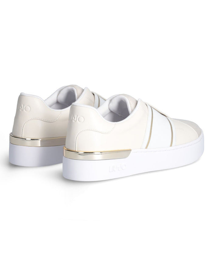 Liu Jo Sneakers Silvia Misto Pelle Bianco 3