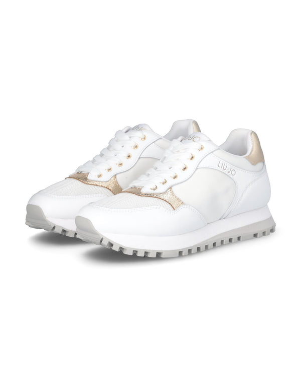 Liu Jo Sneakers Wonder 39 in White Leather-2