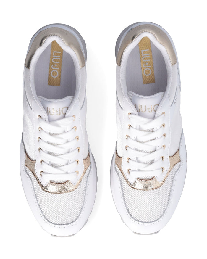 Liu Jo Sneakers Wonder 39 in White Leather 4