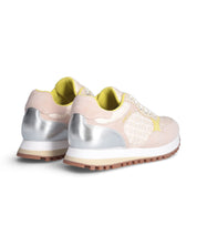 Liu Jo Sneakers Wonder 39 in Pelle e Nylon Argento
