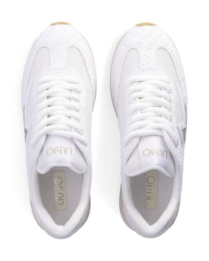 Liu Jo Sneaker Dreamy 03 Pelle Scamosciata Bianco 4