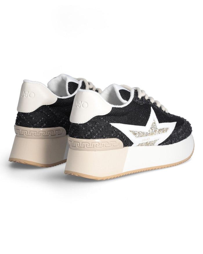 Liu Jo Sneakers Dreamy 03 Suede Black 3