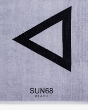 Sun68 Beach Towel Towel 163x81 cm White Cotton