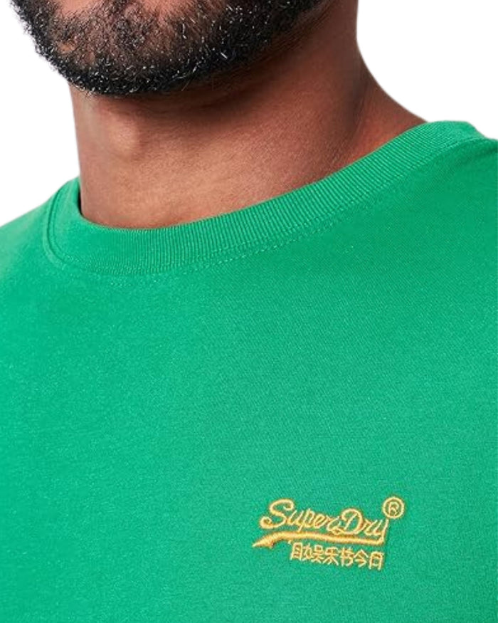 Superdry T-Shirt Soda Pop Graphic Vintage Cotone Verde 3