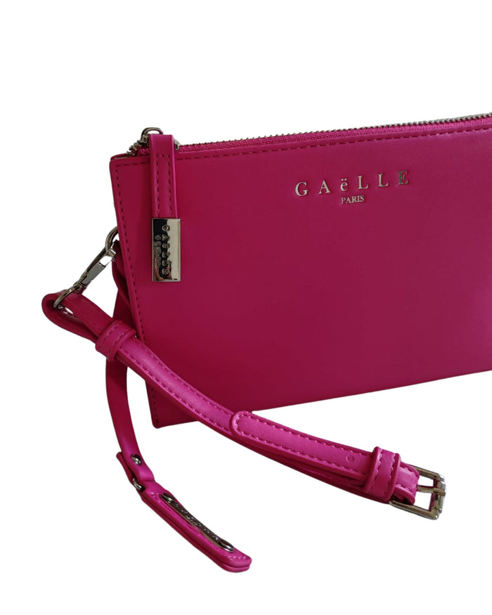 Gaelle Mini Clutch Bag Eco-leather Purple 7