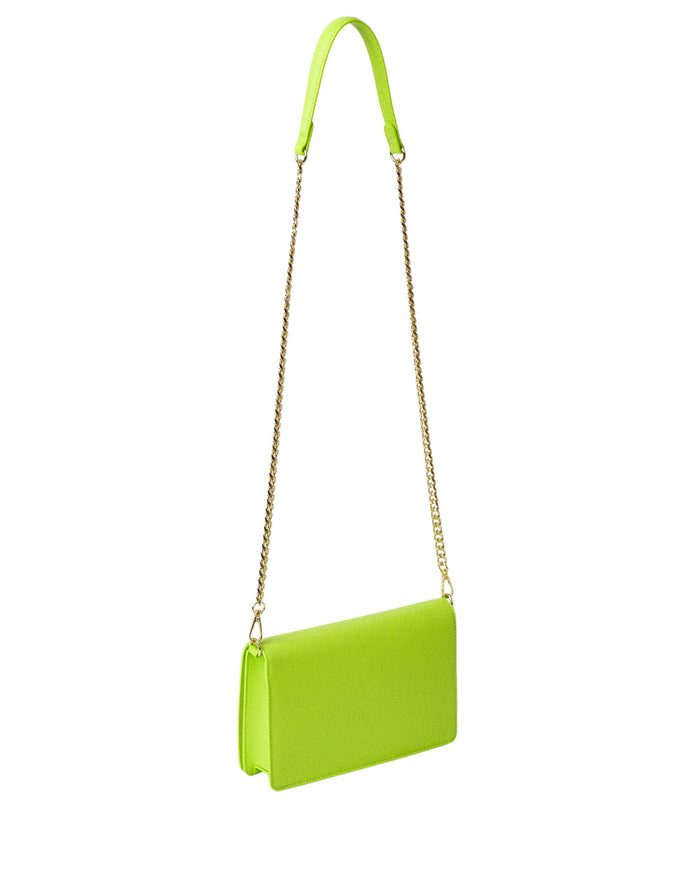 Gaelle Mini Borsa a Spalla Ecopelle Verde 2