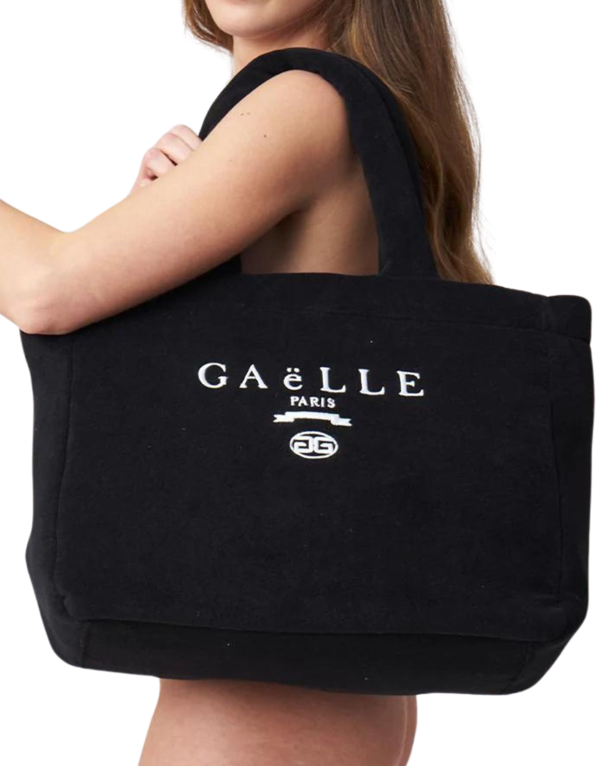 Gaelle Borsa a mano Donna Versione Maxi 48x32x16 cm in Spugna Nero
