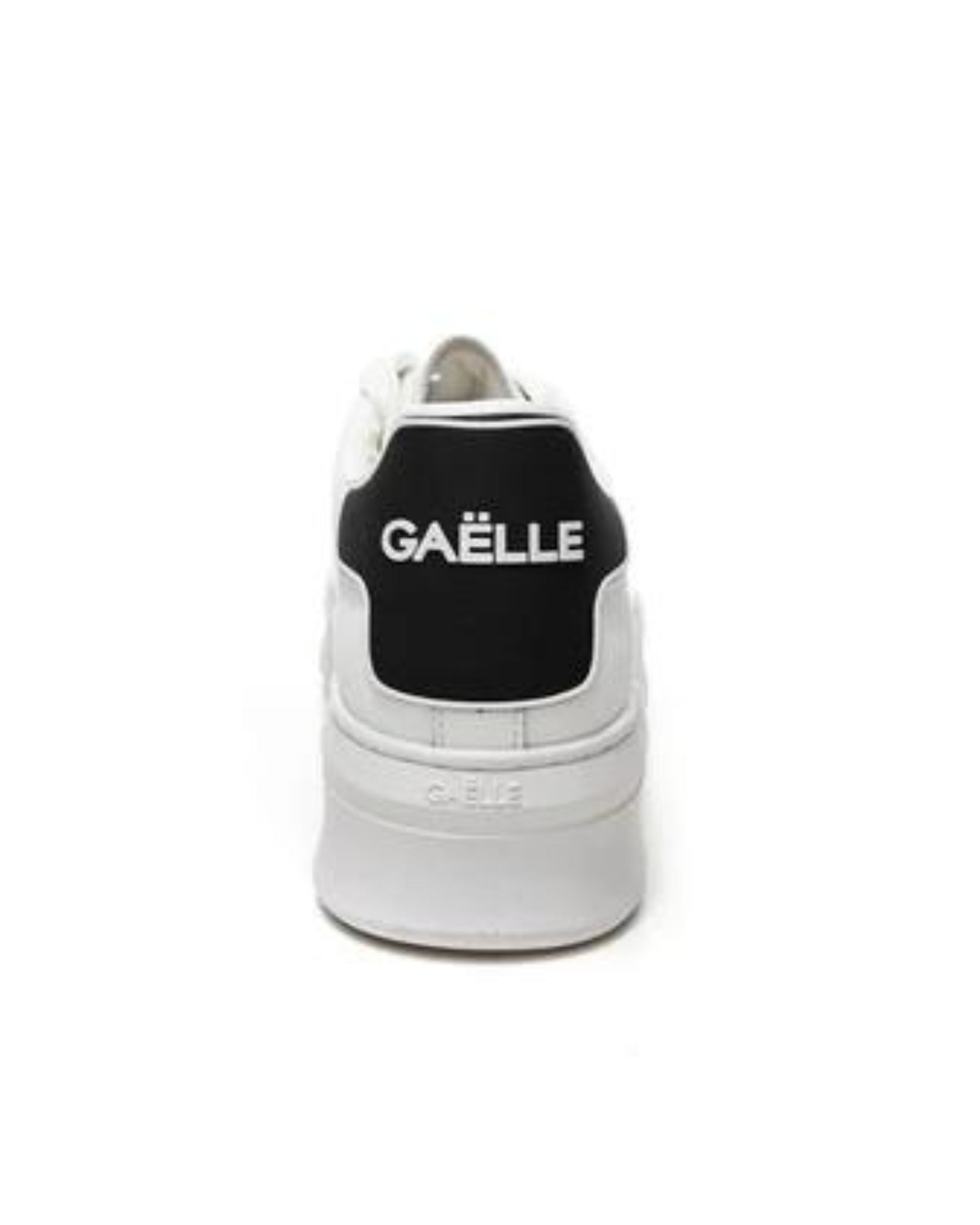 Gaelle Paris Sneakers Addict in Pelle Bianco - Main Image