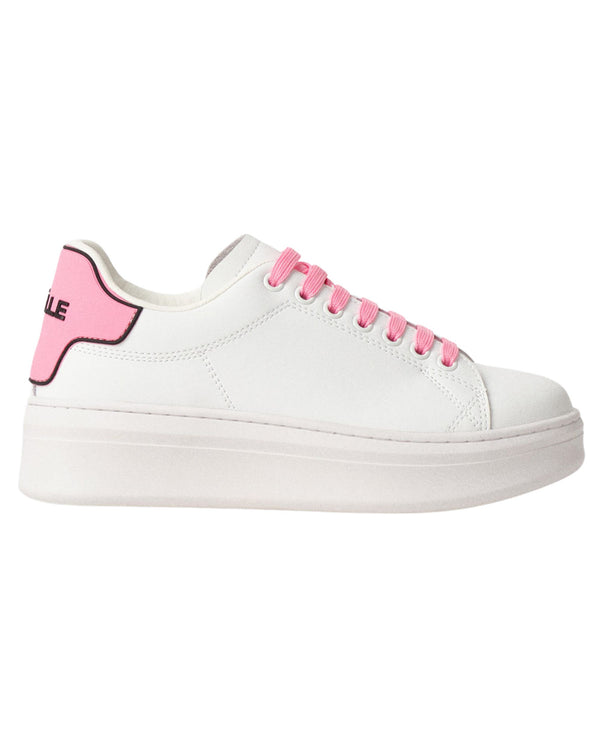 Gaelle Sneakers Addict Leather Pink