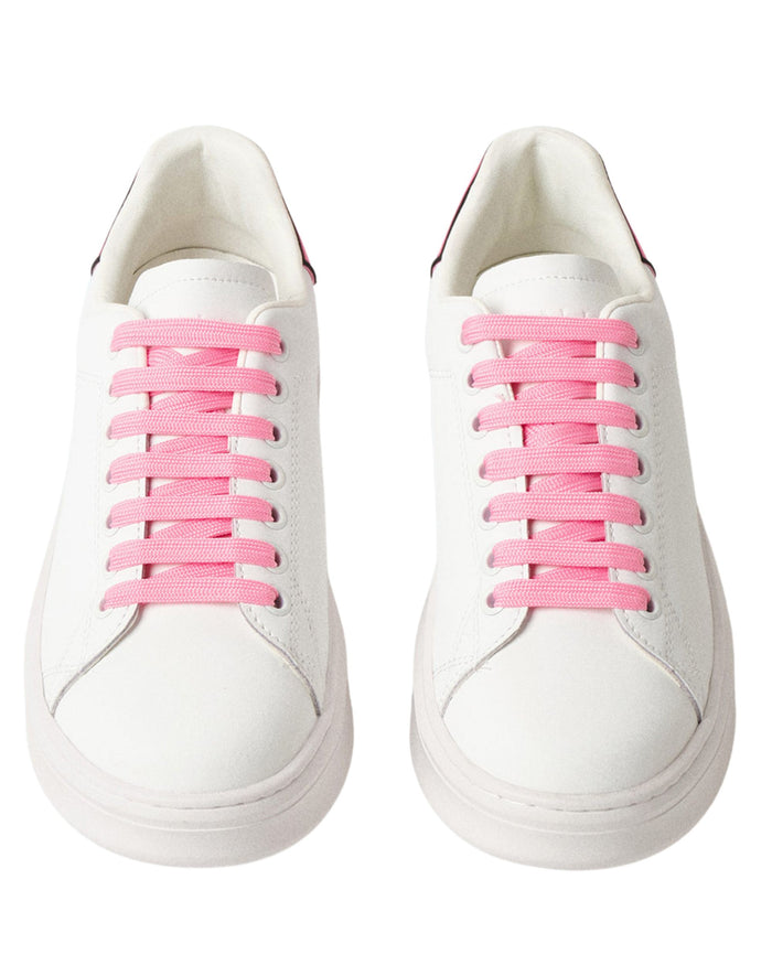 Gaelle Sneakers Addict Leather Pink 4