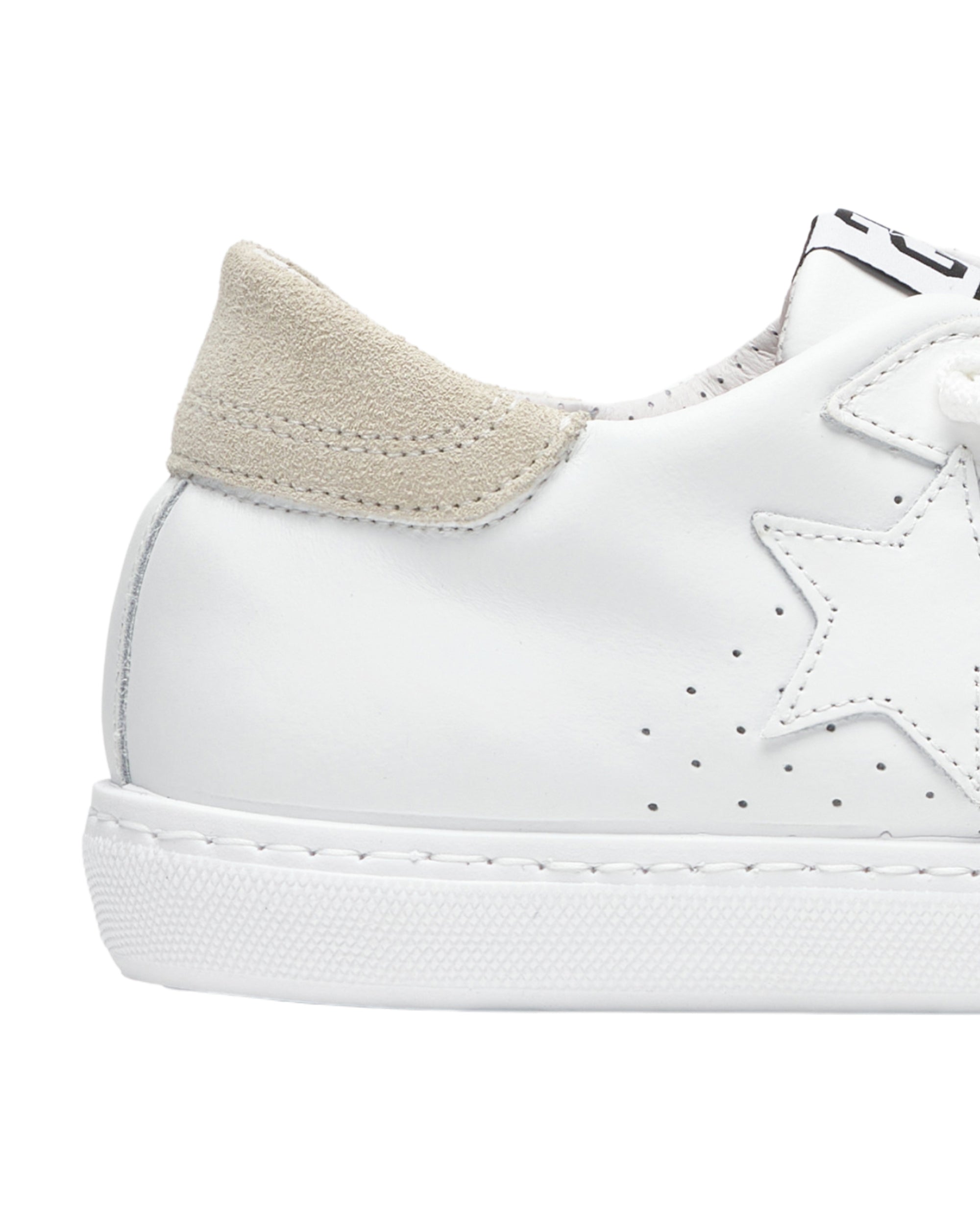 2star scarpe sneakers Made In Italy Artigianale Pelle 100% Bianco Donna