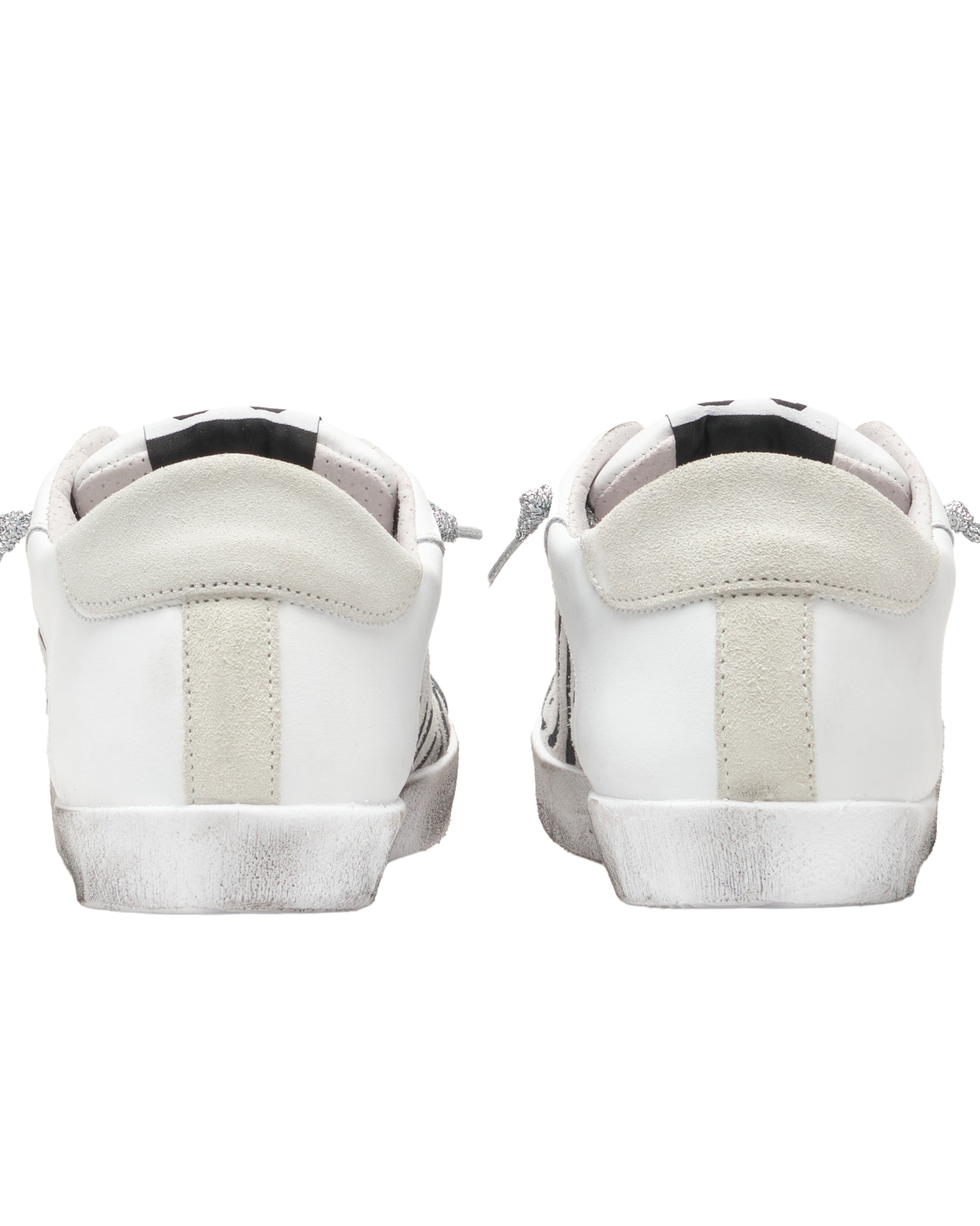 2star Made In Italy Artigianale Pelle 100% Bianco Donna