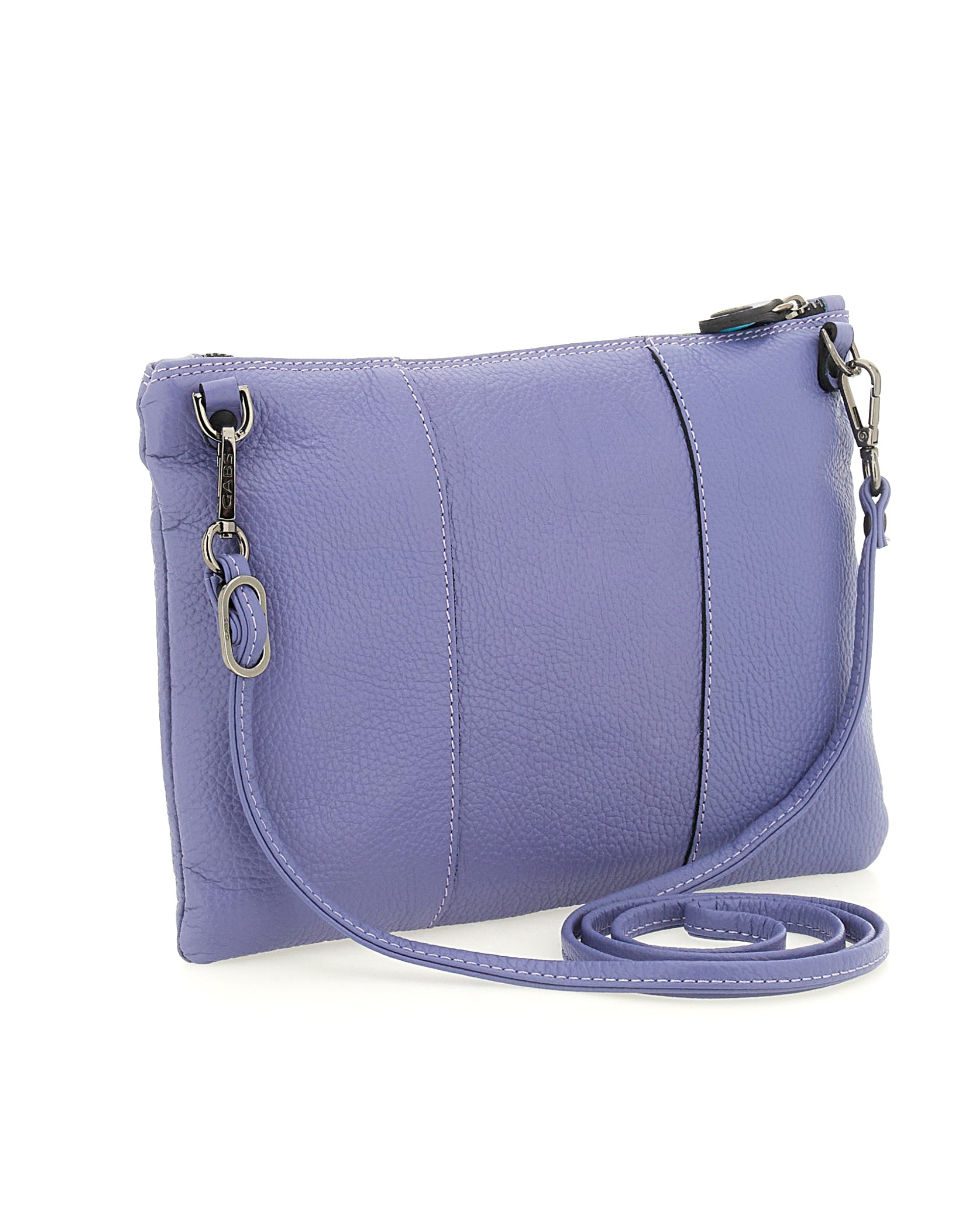 Gabs Borsa Pochette con Tracolla Beyonce Stampa su Pelle Multicolore Lilla Donna