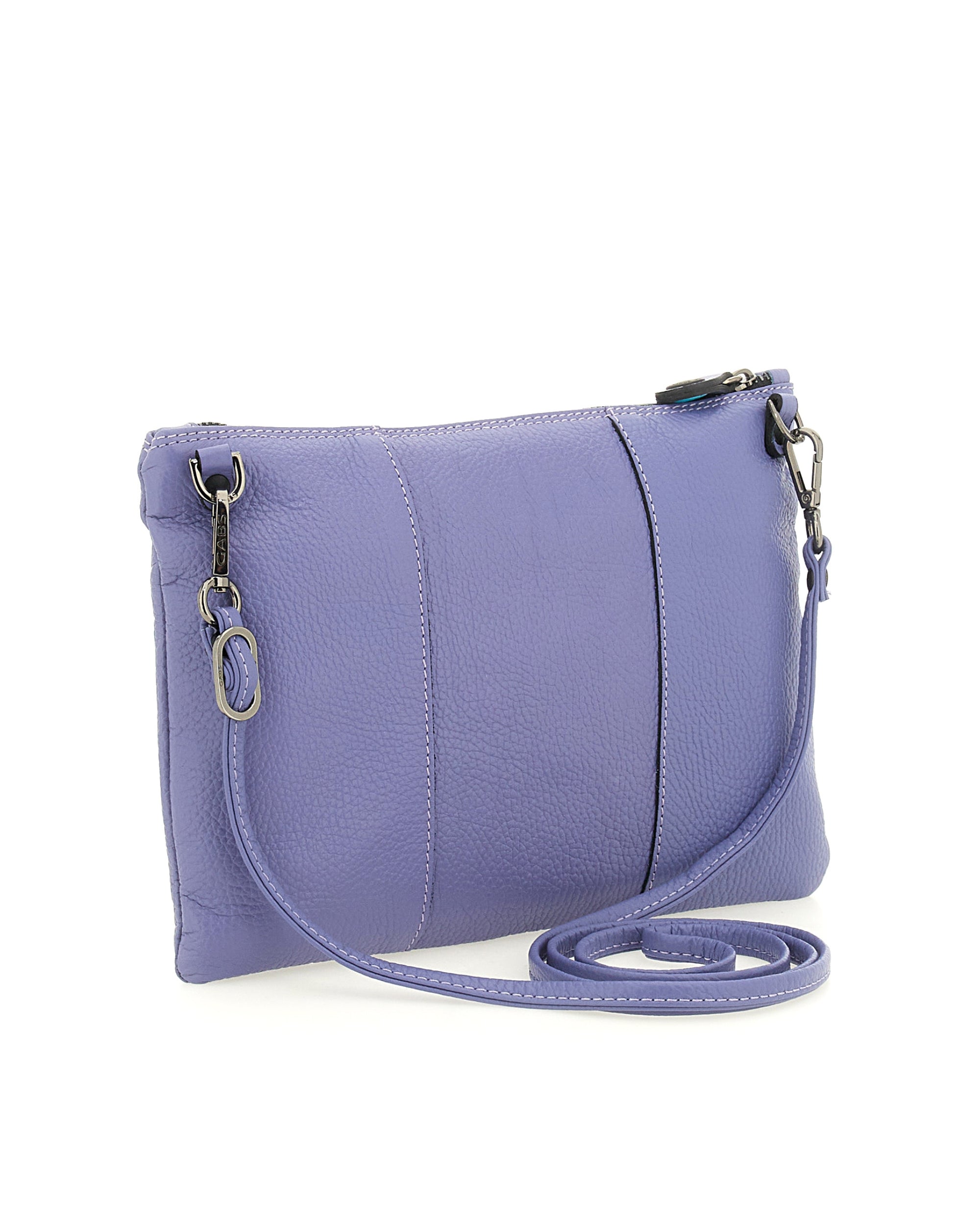 Gabs Borsa Pochette con Tracolla Beyonce Stampa su Pelle Multicolore Lilla Donna