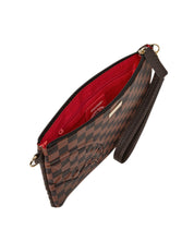 Sprayground Crossbody Bag Marrone Donna pochette Clutch polsiera