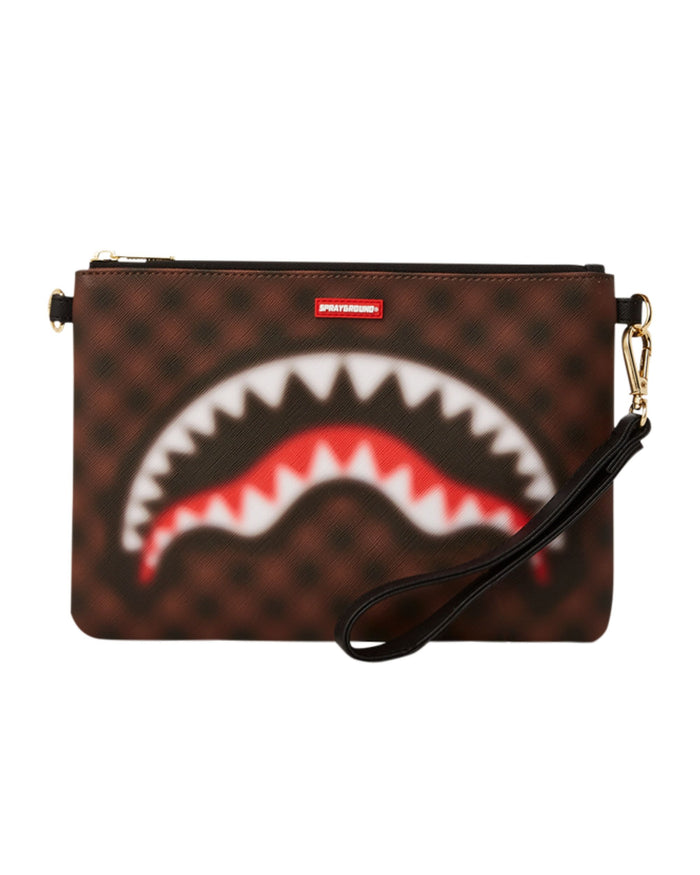 Sprayground Clutch Polso Marrone Unisex 1