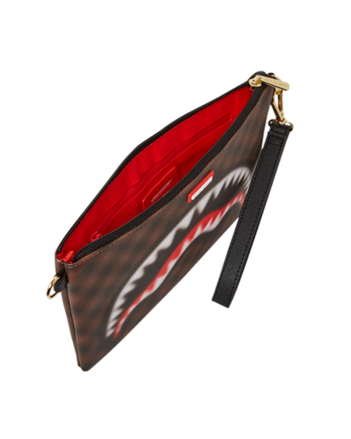 Sprayground Clutch Polso Marrone Unisex 5