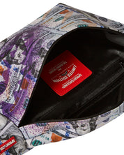 Sprayground Crossbody Bag Bianco Viola Unisex